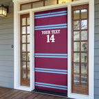 Central Queensland Rugby Custom Door Cover Go Capras Sporty Style - Aussie Hoodie