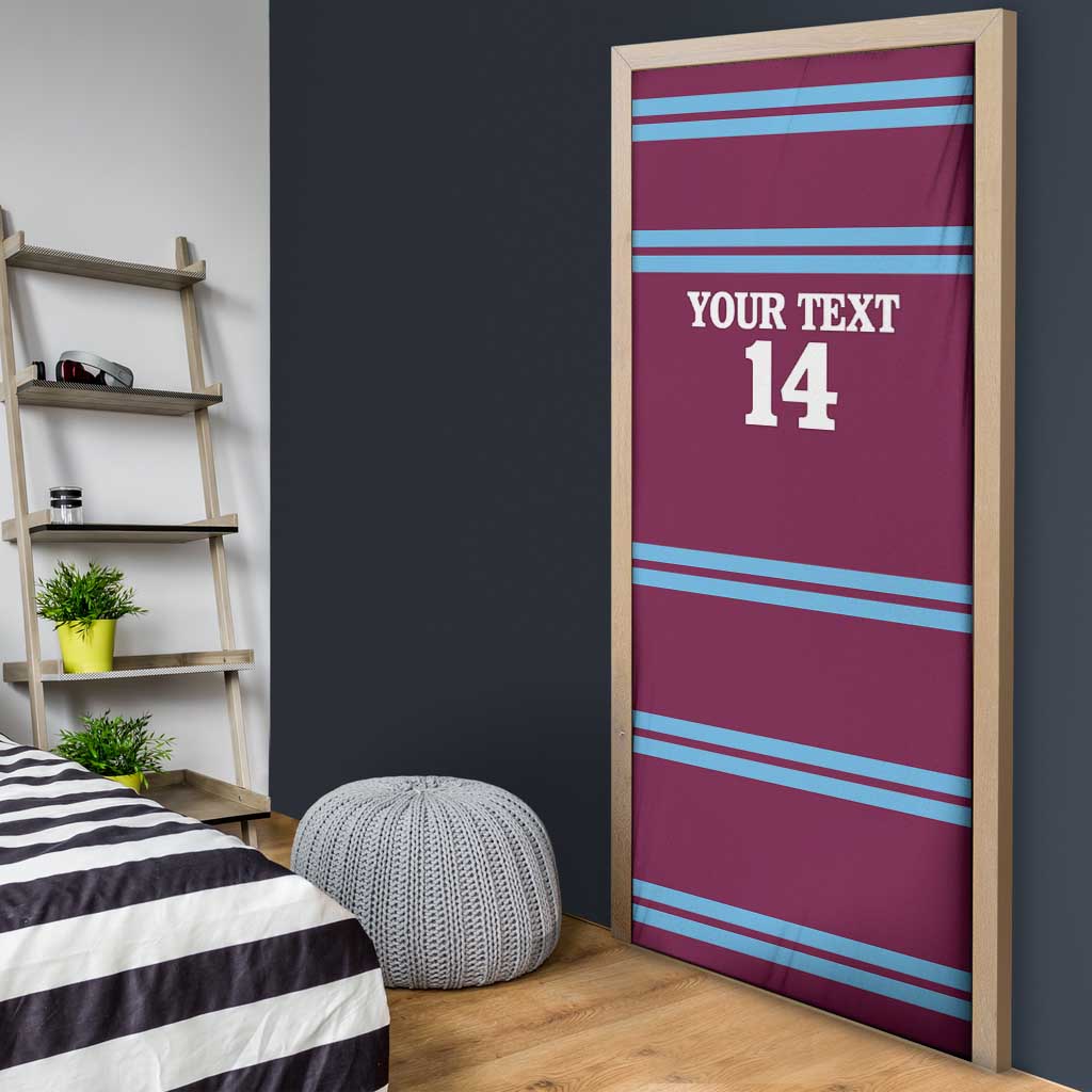 Central Queensland Rugby Custom Door Cover Go Capras Sporty Style - Aussie Hoodie
