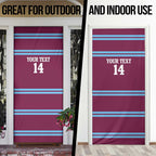 Central Queensland Rugby Custom Door Cover Go Capras Sporty Style - Aussie Hoodie