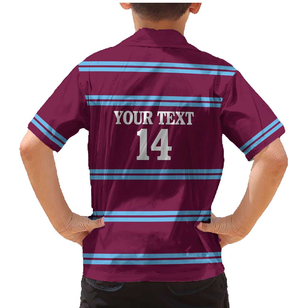 Central Queensland Rugby Custom Family Matching Mermaid Dress and Hawaiian Shirt Go Capras Sporty Style - Aussie Hoodie