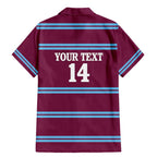 Central Queensland Rugby Custom Family Matching Mermaid Dress and Hawaiian Shirt Go Capras Sporty Style - Aussie Hoodie
