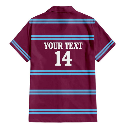 Central Queensland Rugby Custom Family Matching Mermaid Dress and Hawaiian Shirt Go Capras Sporty Style - Aussie Hoodie