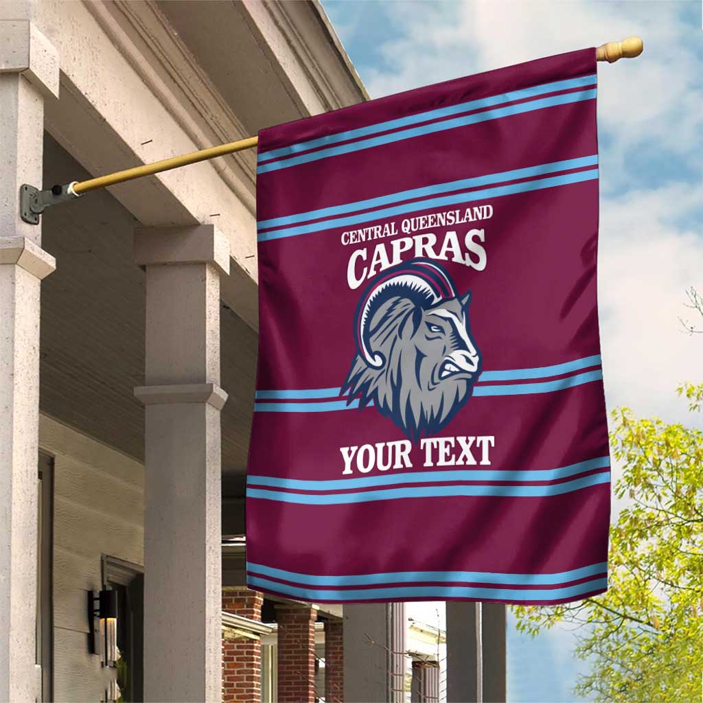 Central Queensland Rugby Custom Garden Flag Go Capras Sporty Style - Aussie Hoodie