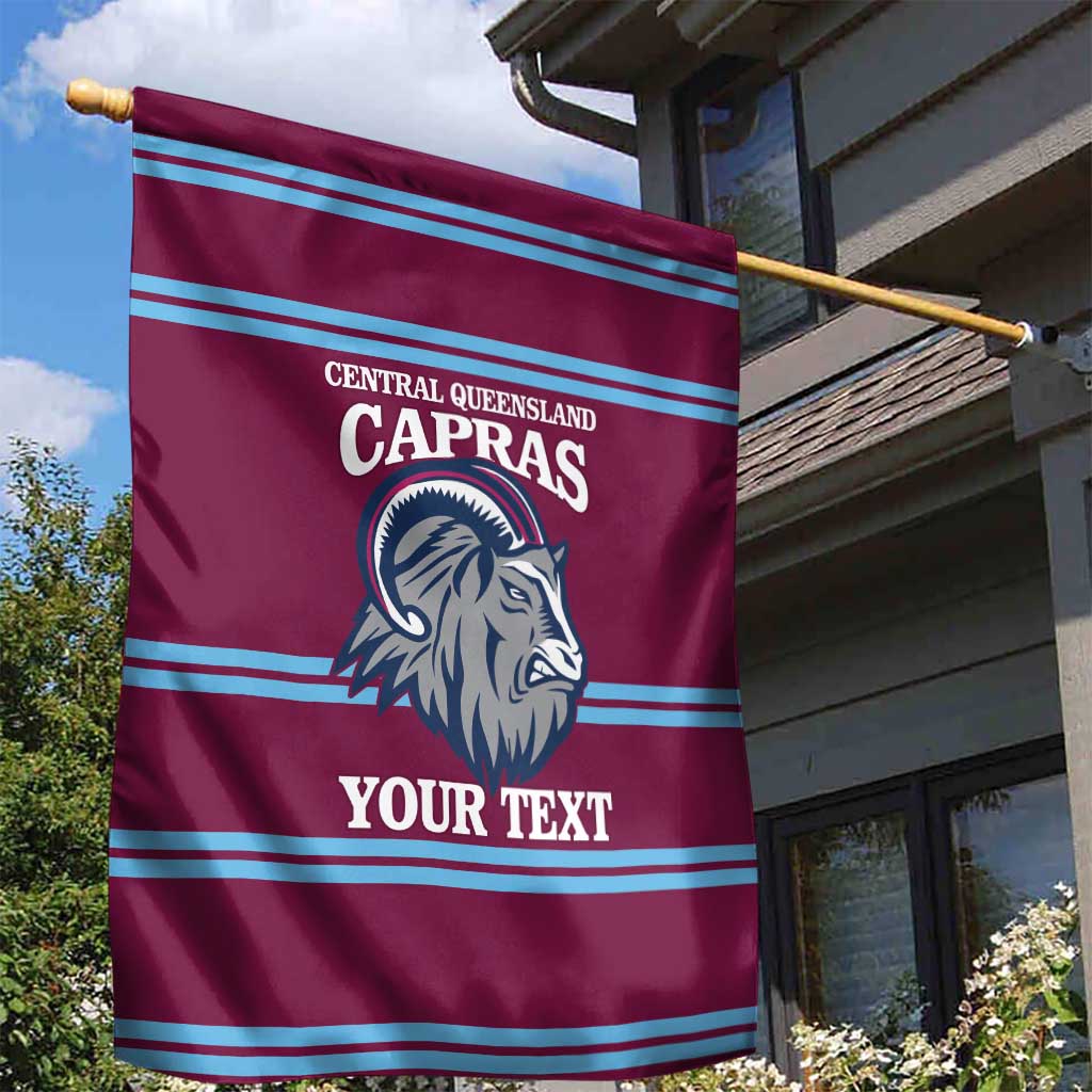 Central Queensland Rugby Custom Garden Flag Go Capras Sporty Style - Aussie Hoodie