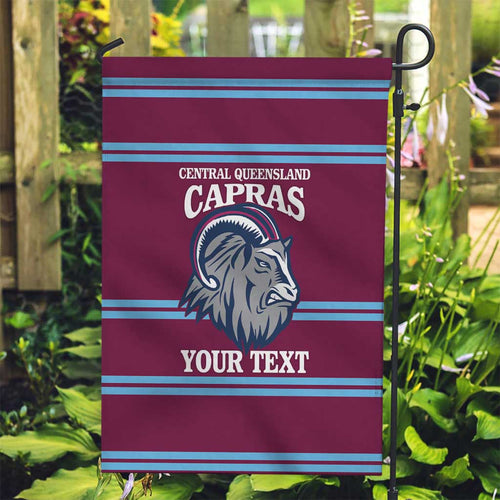 Central Queensland Rugby Custom Garden Flag Go Capras Sporty Style - Aussie Hoodie