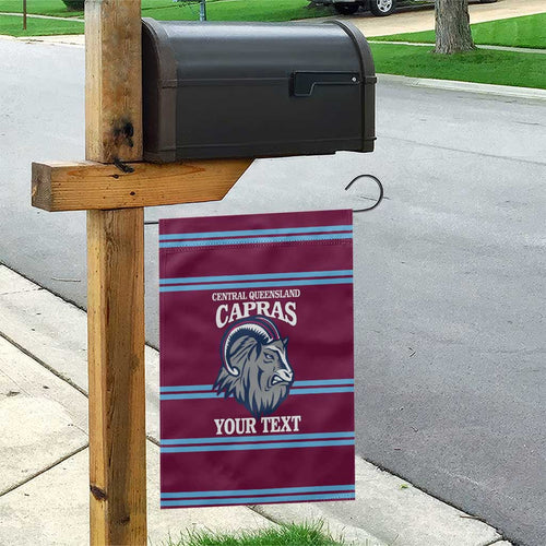 Central Queensland Rugby Custom Garden Flag Go Capras Sporty Style - Aussie Hoodie