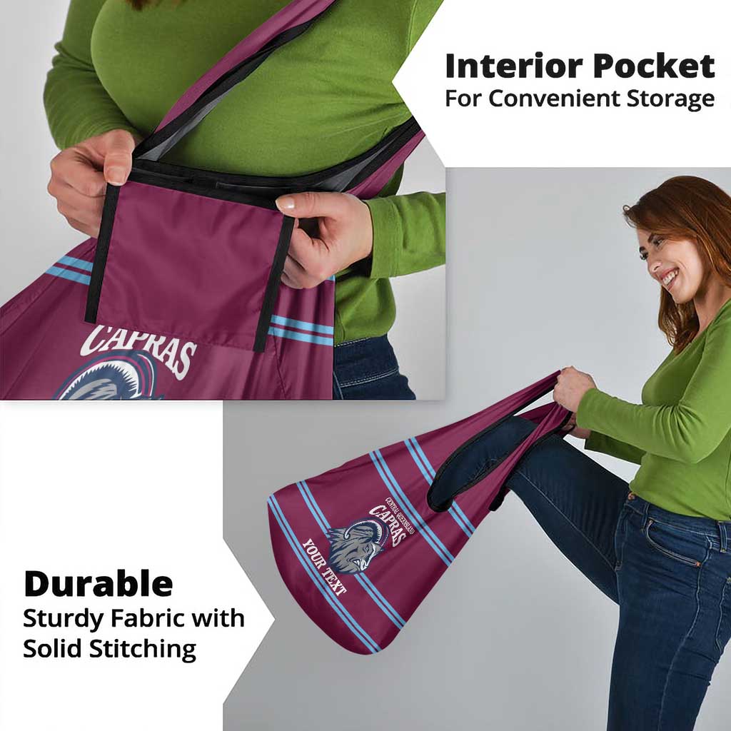 Central Queensland Rugby Custom Grocery Bag Go Capras Sporty Style - Aussie Hoodie