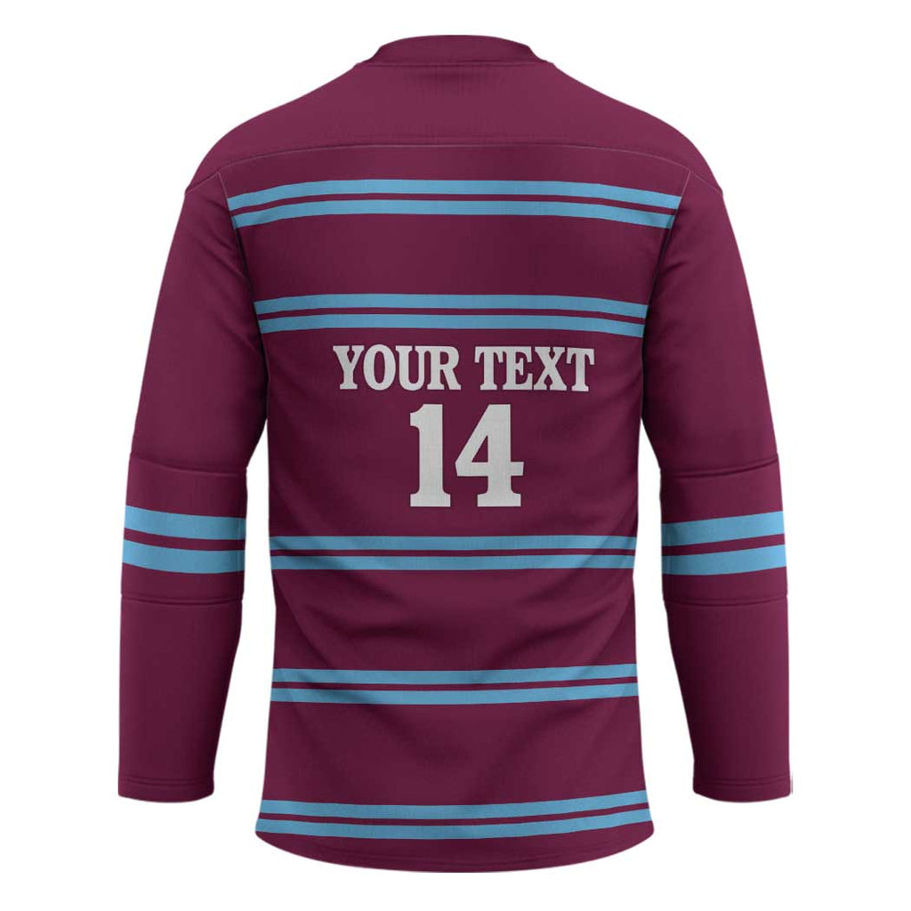 Central Queensland Rugby Custom Hockey Jersey Go Capras Sporty Style - Aussie Hoodie