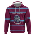 Central Queensland Rugby Custom Hoodie Go Capras Sporty Style - Aussie Hoodie