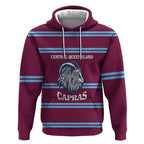 Central Queensland Rugby Custom Hoodie Go Capras Sporty Style - Aussie Hoodie