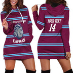 Central Queensland Rugby Custom Hoodie Dress Go Capras Sporty Style - Aussie Hoodie