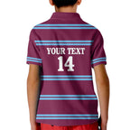 Central Queensland Rugby Custom Kid Polo Shirt Go Capras Sporty Style - Aussie Hoodie