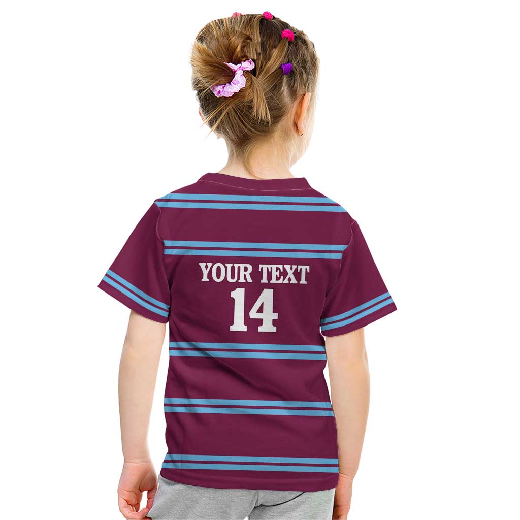 Central Queensland Rugby Custom Kid T Shirt Go Capras Sporty Style - Aussie Hoodie