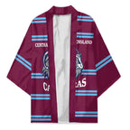 Central Queensland Rugby Custom Kimono Go Capras Sporty Style - Aussie Hoodie