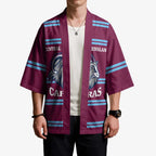 Central Queensland Rugby Custom Kimono Go Capras Sporty Style - Aussie Hoodie