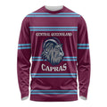Central Queensland Rugby Custom Long Sleeve Shirt Go Capras Sporty Style - Aussie Hoodie