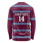 Central Queensland Rugby Custom Long Sleeve Shirt Go Capras Sporty Style - Aussie Hoodie