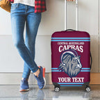 Central Queensland Rugby Custom Luggage Cover Go Capras Sporty Style - Aussie Hoodie