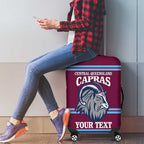 Central Queensland Rugby Custom Luggage Cover Go Capras Sporty Style - Aussie Hoodie