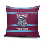 Central Queensland Rugby Custom Pillow Cover Go Capras Sporty Style - Aussie Hoodie