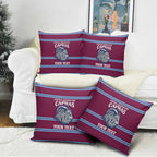 Central Queensland Rugby Custom Pillow Cover Go Capras Sporty Style - Aussie Hoodie