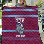 Central Queensland Rugby Custom Quilt Go Capras Sporty Style - Aussie Hoodie