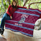 Central Queensland Rugby Custom Quilt Go Capras Sporty Style - Aussie Hoodie