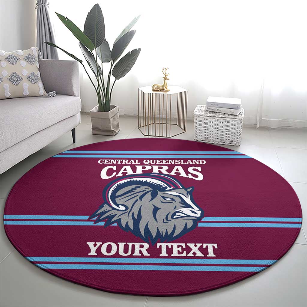Central Queensland Rugby Custom Round Carpet Go Capras Sporty Style - Aussie Hoodie