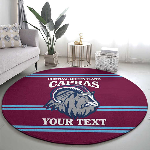 Central Queensland Rugby Custom Round Carpet Go Capras Sporty Style - Aussie Hoodie