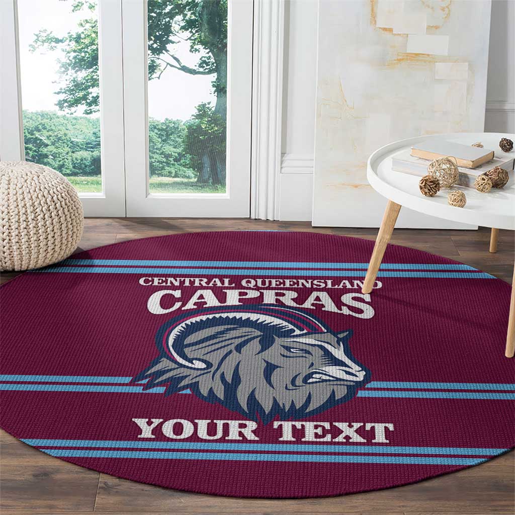 Central Queensland Rugby Custom Round Carpet Go Capras Sporty Style - Aussie Hoodie