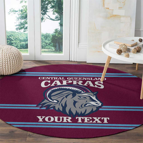 Central Queensland Rugby Custom Round Carpet Go Capras Sporty Style - Aussie Hoodie