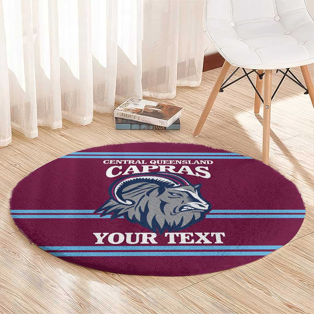 Central Queensland Rugby Custom Round Carpet Go Capras Sporty Style - Aussie Hoodie