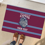 Central Queensland Rugby Custom Rubber Doormat Go Capras Sporty Style - Aussie Hoodie