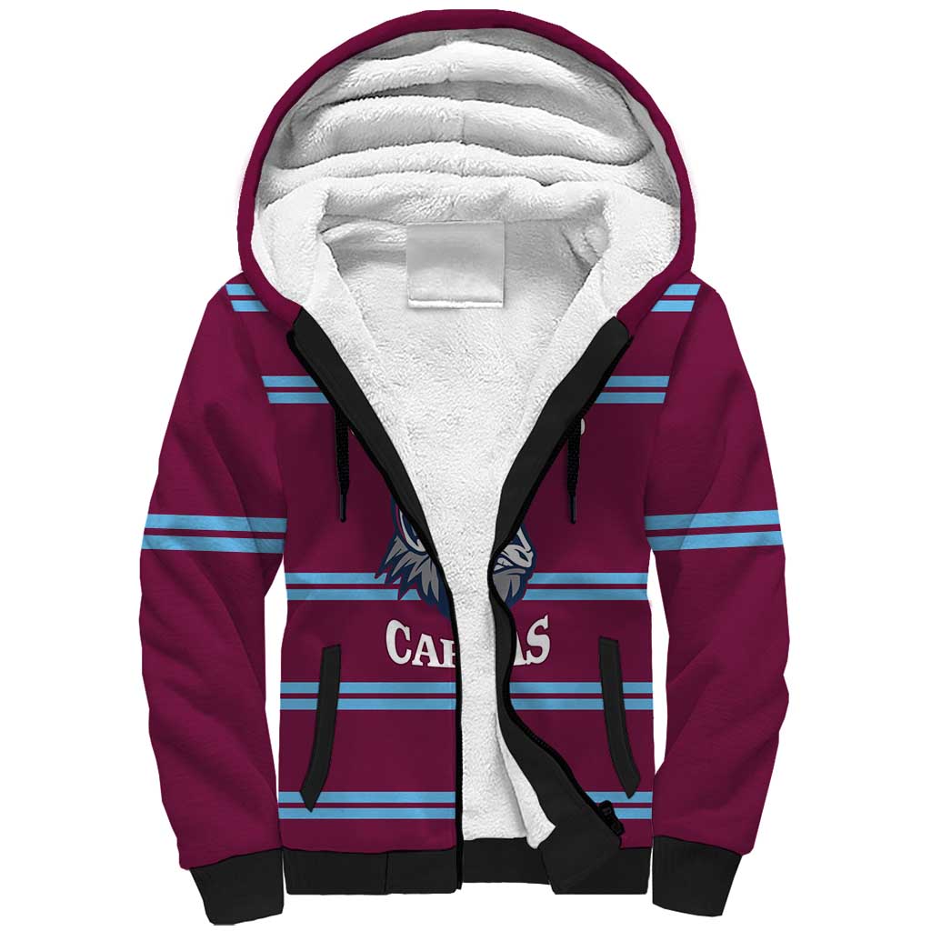 Central Queensland Rugby Custom Sherpa Hoodie Go Capras Sporty Style - Aussie Hoodie