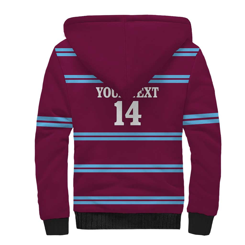 Central Queensland Rugby Custom Sherpa Hoodie Go Capras Sporty Style - Aussie Hoodie