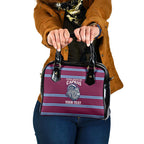 Central Queensland Rugby Custom Shoulder Handbag Go Capras Sporty Style - Aussie Hoodie