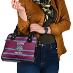 Central Queensland Rugby Custom Shoulder Handbag Go Capras Sporty Style - Aussie Hoodie