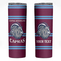 Central Queensland Rugby Custom Skinny Tumbler Go Capras Sporty Style - Aussie Hoodie
