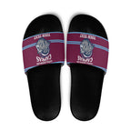 Central Queensland Rugby Custom Slide Sandals Go Capras Sporty Style - Aussie Hoodie