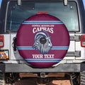 Central Queensland Rugby Custom Spare Tire Cover Go Capras Sporty Style - Aussie Hoodie