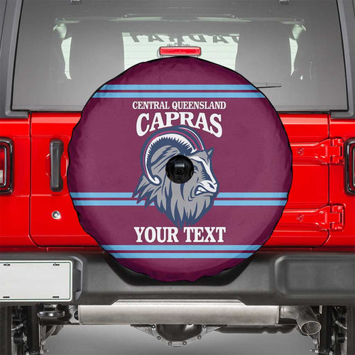 Central Queensland Rugby Custom Spare Tire Cover Go Capras Sporty Style - Aussie Hoodie
