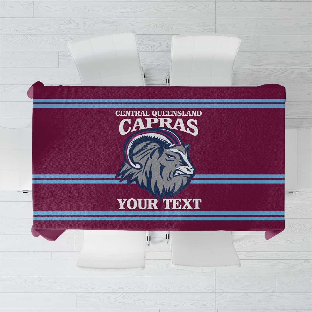 Central Queensland Rugby Custom Tablecloth Go Capras Sporty Style - Aussie Hoodie