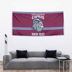Central Queensland Rugby Custom Tapestry Go Capras Sporty Style - Aussie Hoodie