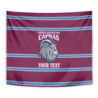 Central Queensland Rugby Custom Tapestry Go Capras Sporty Style - Aussie Hoodie