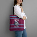 Central Queensland Rugby Custom Tote Bag Go Capras Sporty Style - Aussie Hoodie