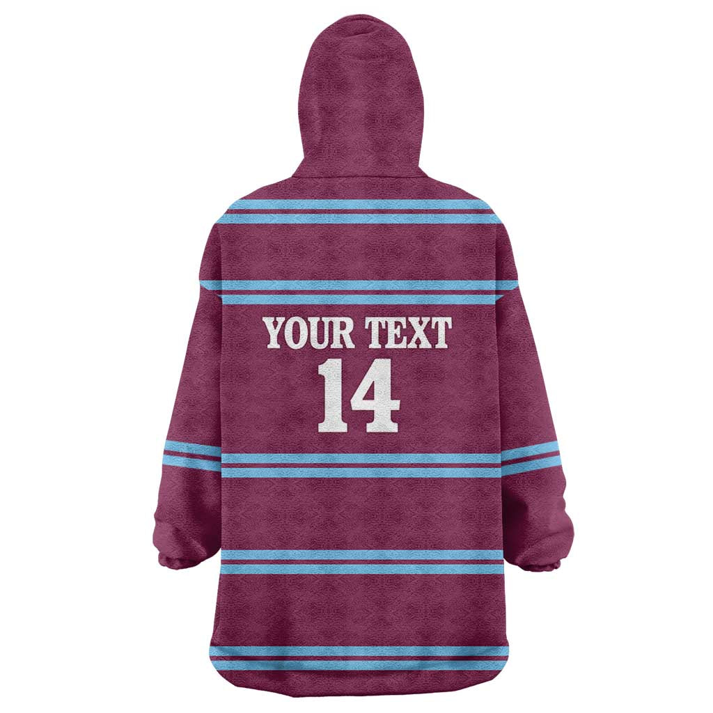 Central Queensland Rugby Custom Wearable Blanket Hoodie Go Capras Sporty Style - Aussie Hoodie