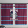 Central Queensland Rugby Custom Window Curtain Go Capras Sporty Style - Aussie Hoodie