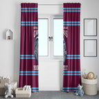 Central Queensland Rugby Custom Window Curtain Go Capras Sporty Style - Aussie Hoodie