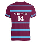 Central Queensland Rugby Custom Women V-Neck T-Shirt Go Capras Sporty Style - Aussie Hoodie