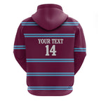 Central Queensland Rugby Custom Zip Hoodie Go Capras Sporty Style - Aussie Hoodie